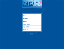 Tablet Screenshot of mgi-fr.com